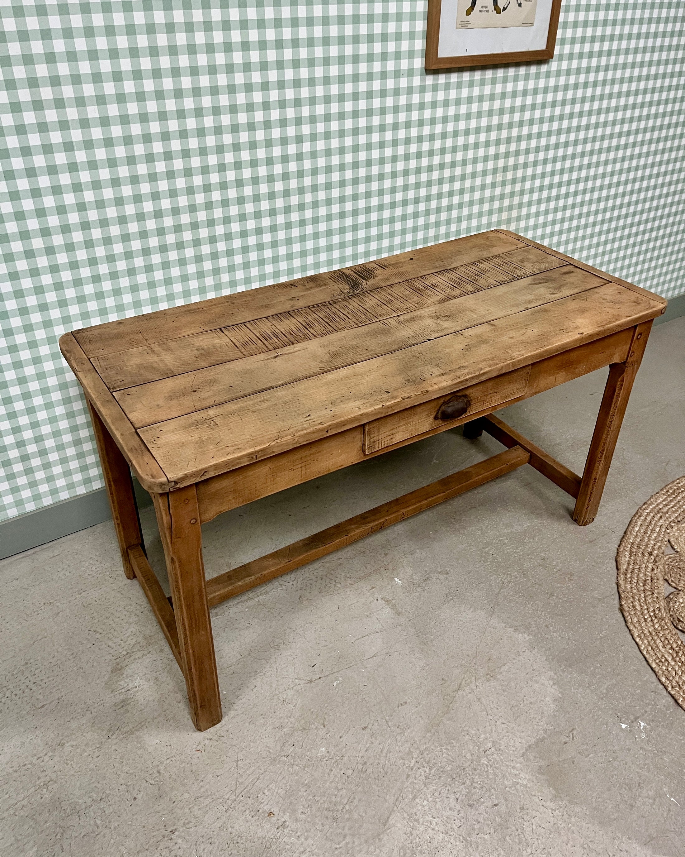 Table de drapier rénovée