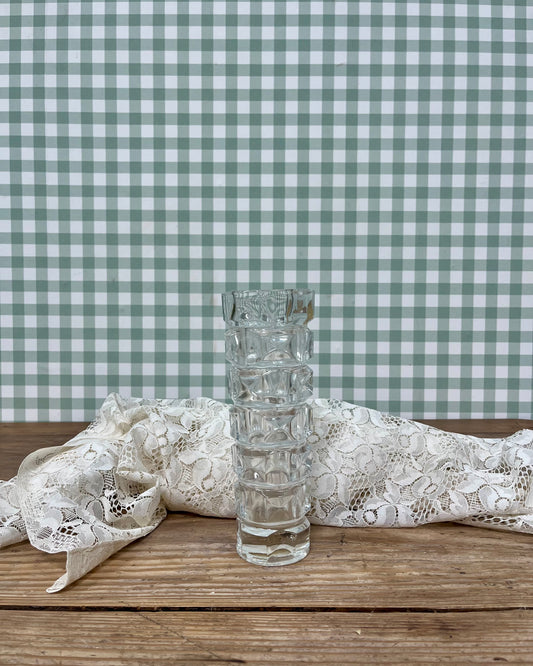 Vase vintage en cristal