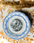 Charger l'image dans la visionneuse de la galerie, Série de 8 assiettes à dessert parlantes Choisy-le-Roi
